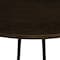 Armen Living Motion Oak and Metal Round Dining Table LCMTDIOA - alternate 3
